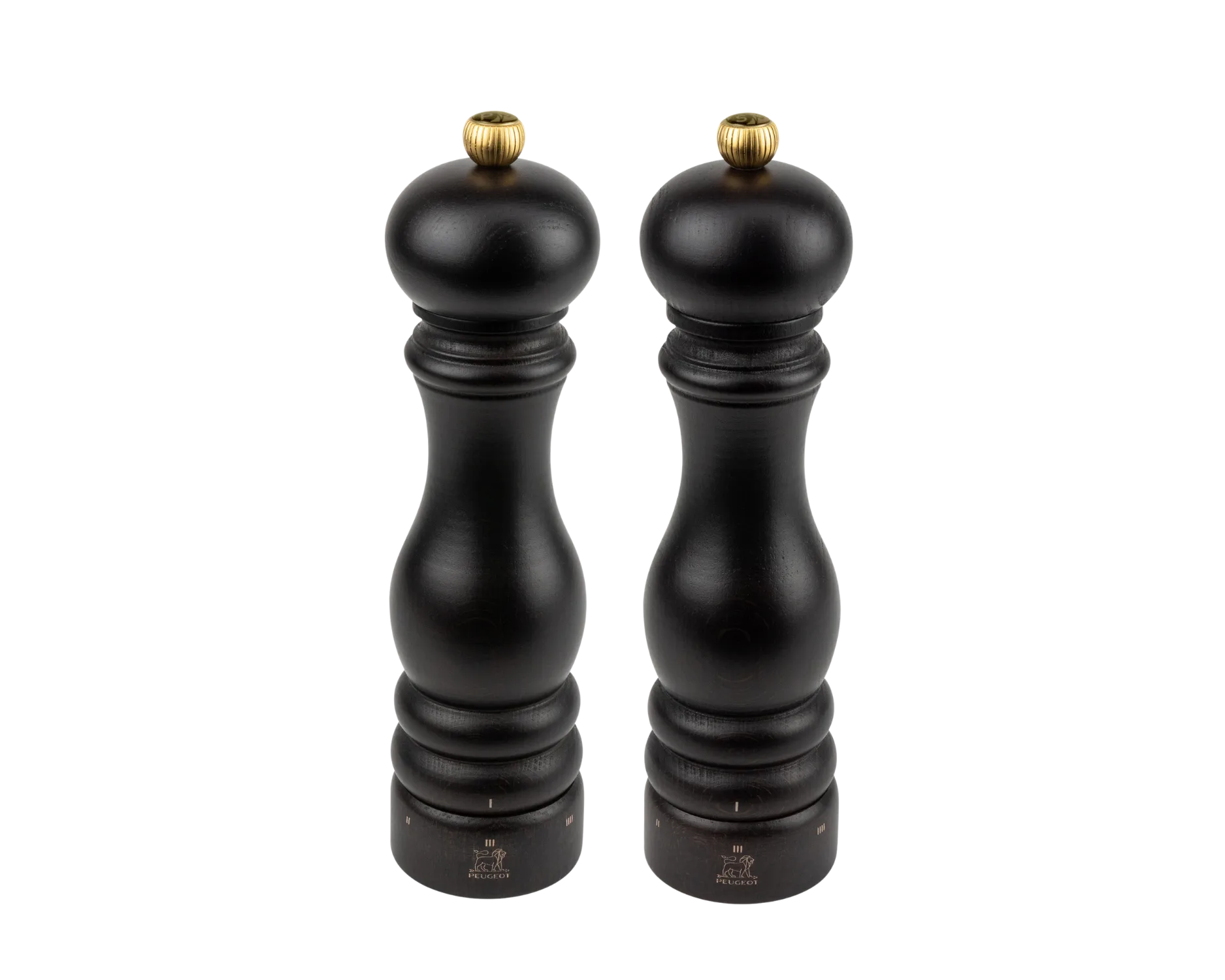 Paris Duo sett U'Select salt- & pepperkvern 22 cm, Wood-chocolate Peugeot