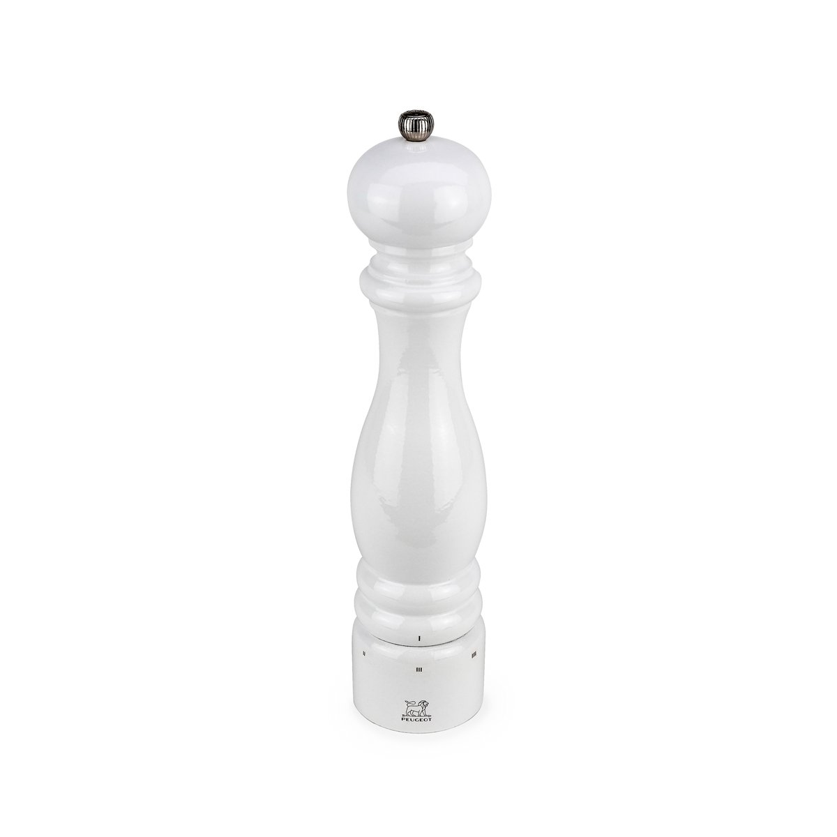 Peugeot Paris pepper Grinder U'Select Wood White Lacquered 30cm