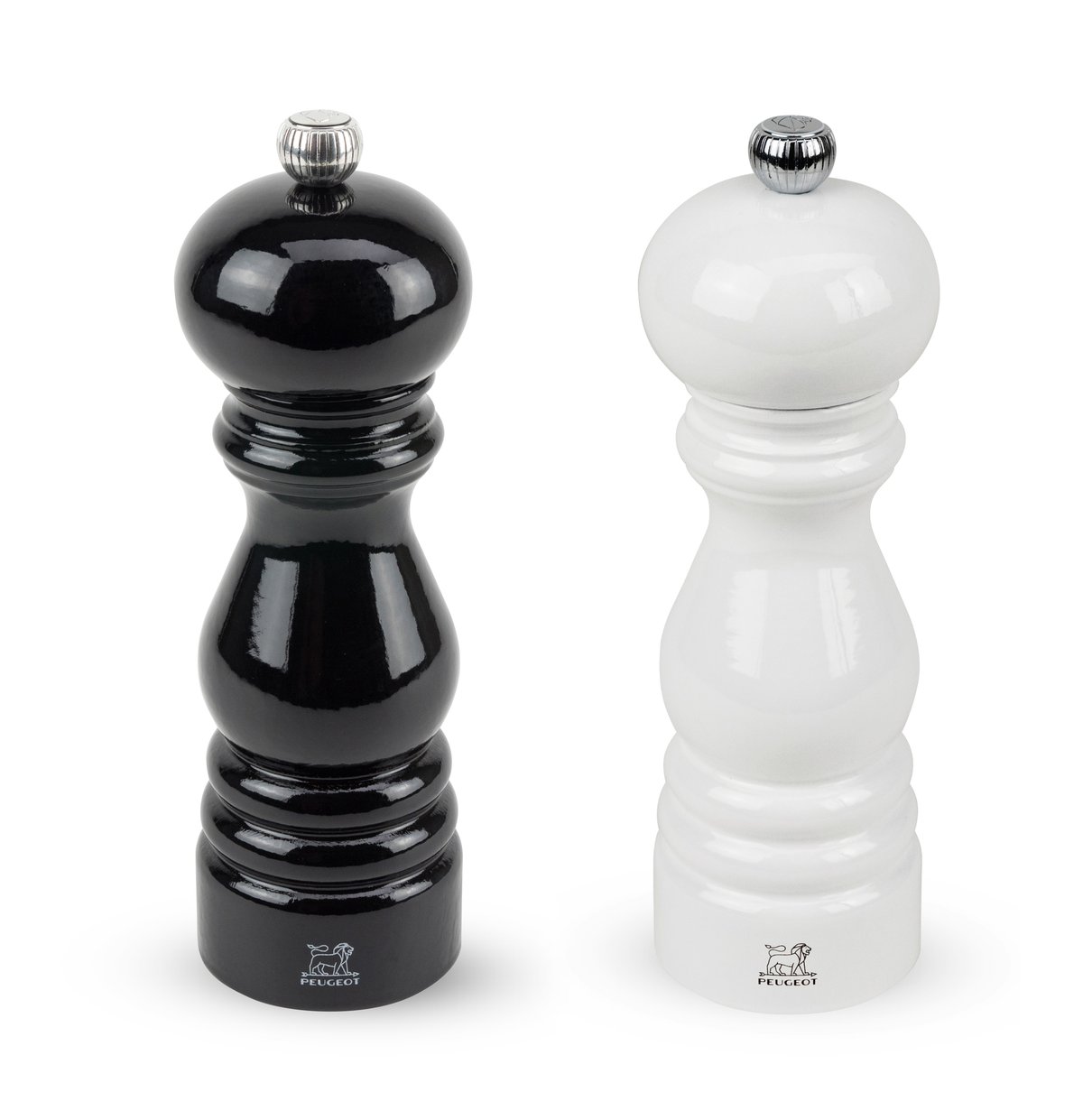 Peugeot Paris salt & pepper duo 18 cm Svart-hvitt