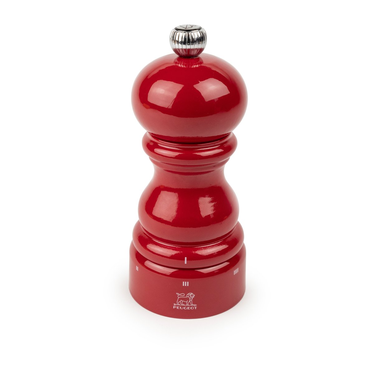 Peugeot Paris pepper grinder u'select wood red passion 12cm