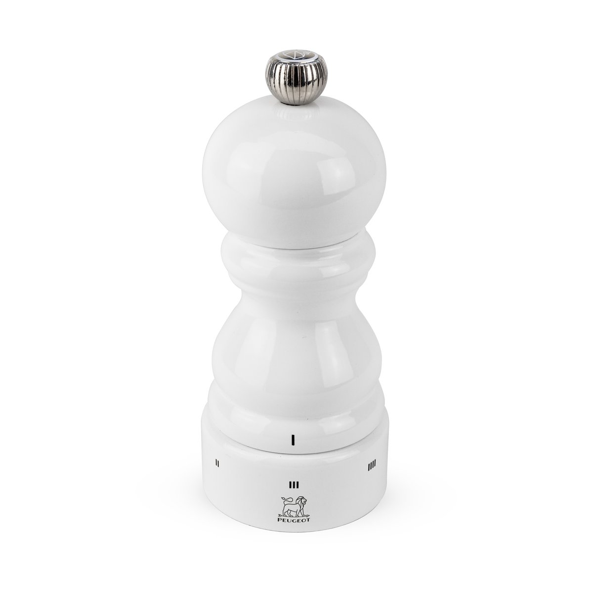 Paris salt grinder U Select Z white lacquered wood 12 cm