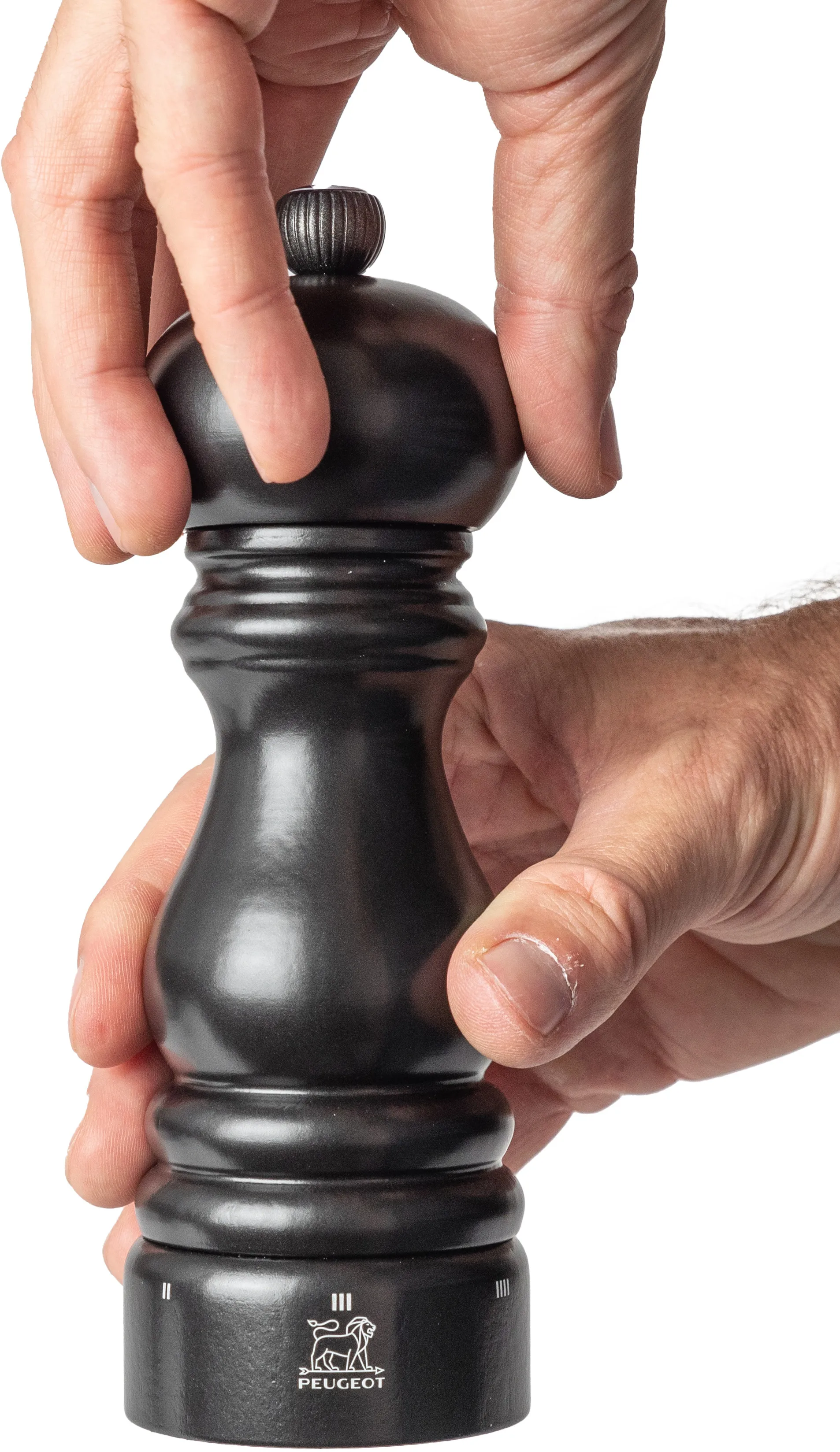 Paris u'Select Z saltkvern 18 cm, Satin black Peugeot