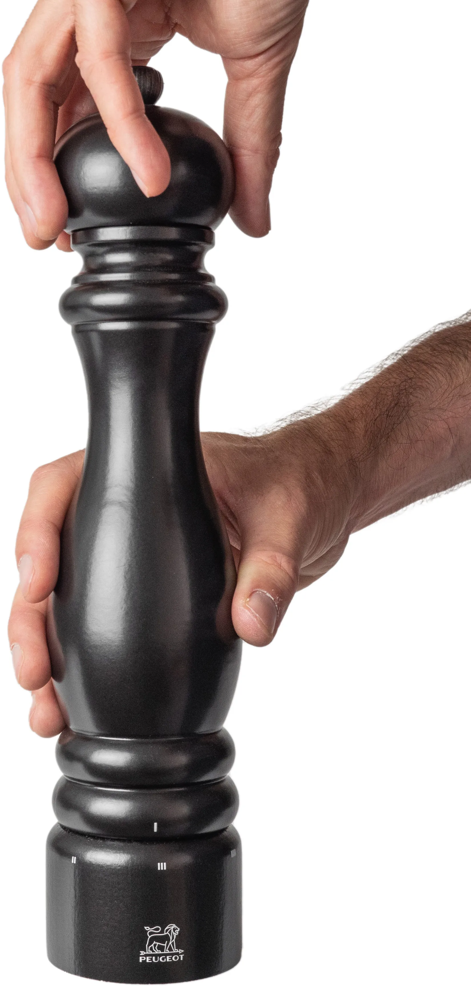 Paris u'Select Z saltkvern 30 cm., Satin black Peugeot