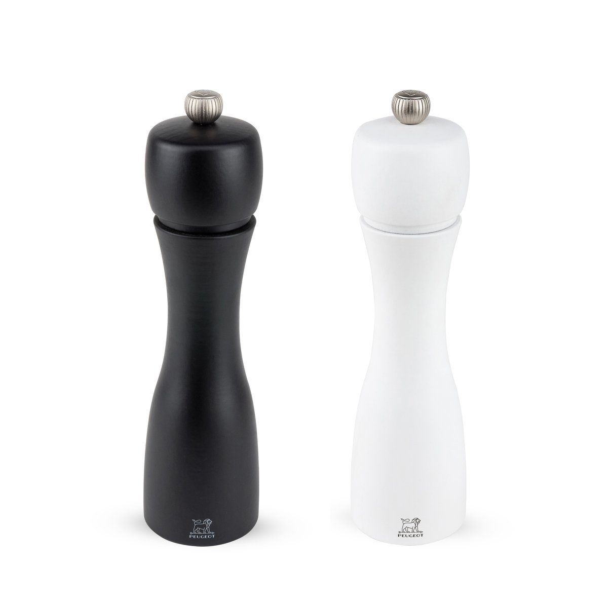 Tahiti Duo Salt & Pepperkverner 20 cm Svart/Hvit