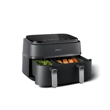 3000-serien Airfryer dobbel NA352/00 9 L - Black - Philips