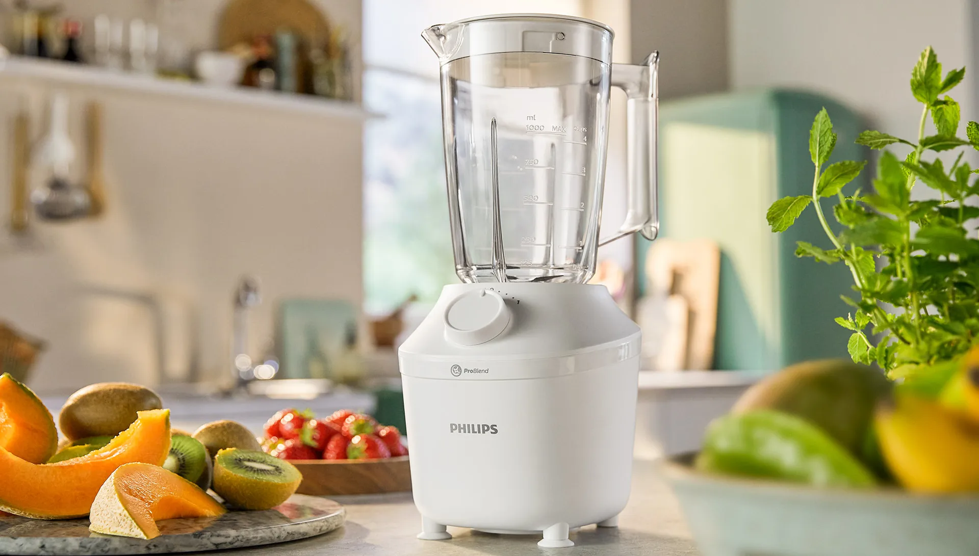 3000-serien blender HR2041/00 450 W, Black Philips