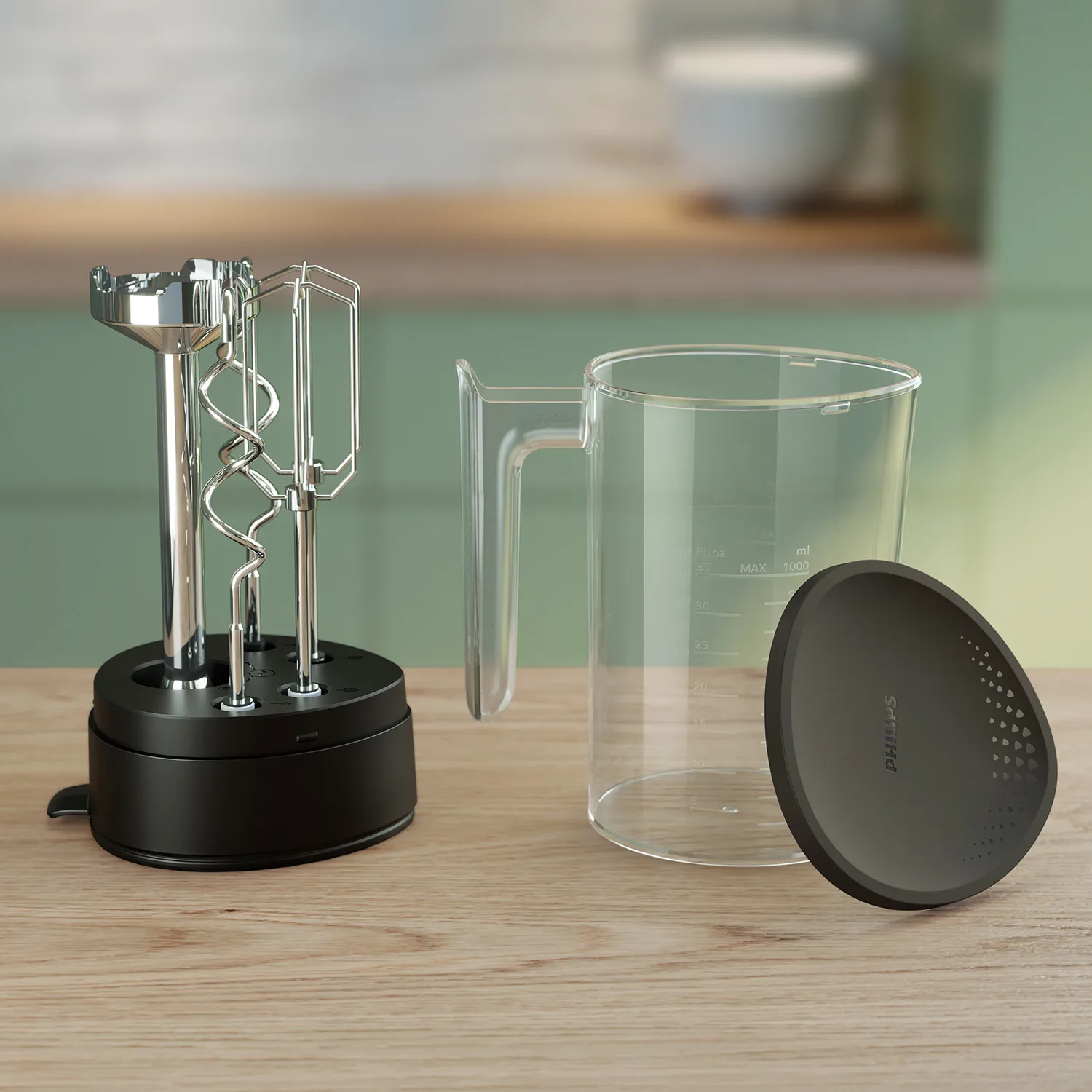 5000-serien elvisp HR3781/20 4 deler, Black Philips