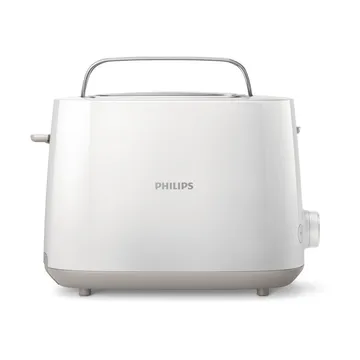 Daily brødrister 2 rom HD2581/00 - White - Philips