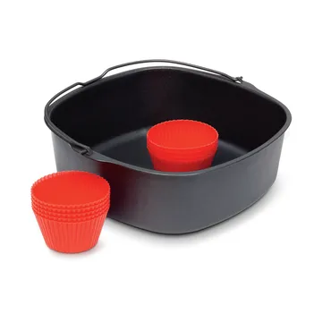 Philips Airfryer kurv XL HD9945/01 10 deler - Black - Philips