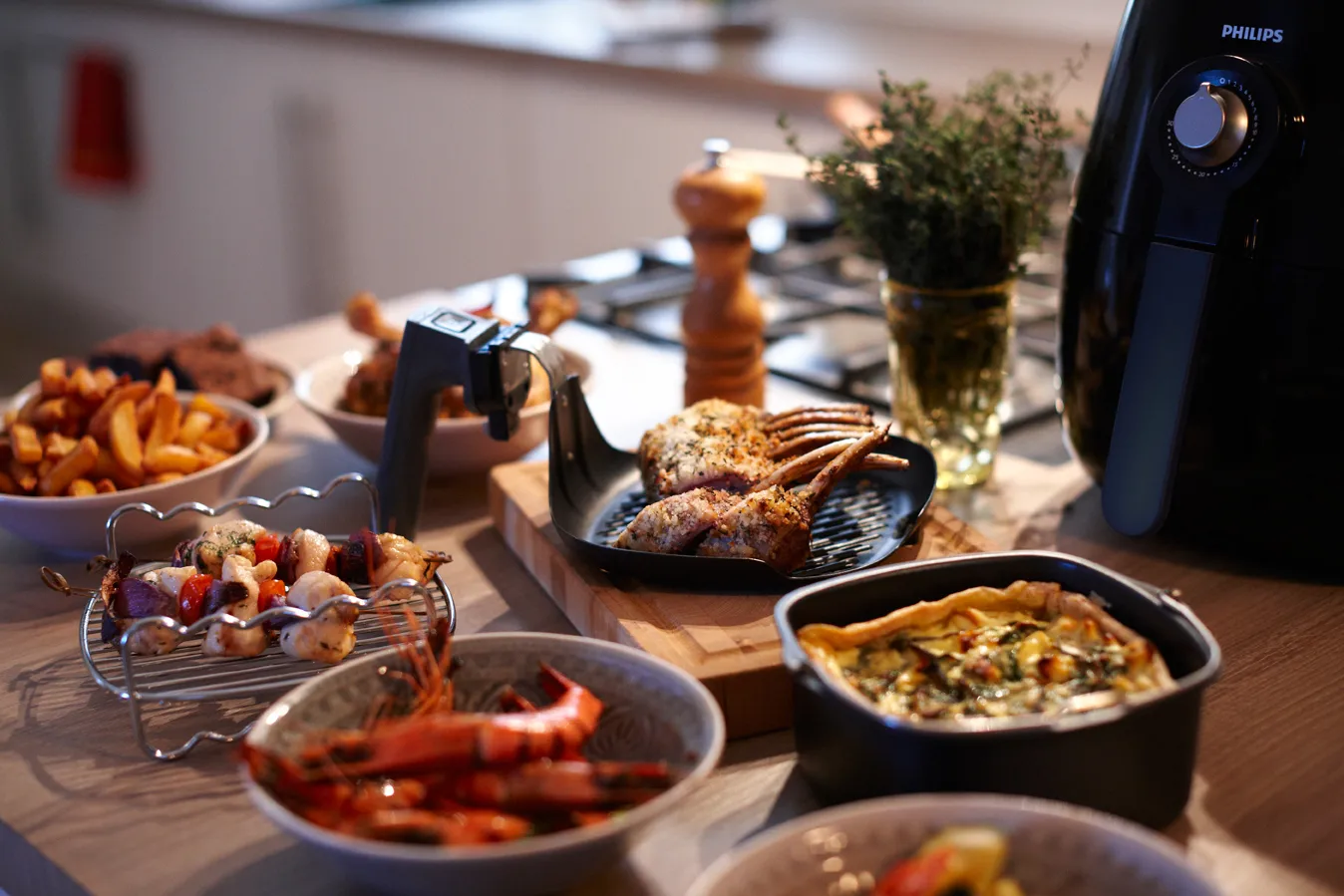 Philips bakesett HD9925/01 8 deler, Black Philips