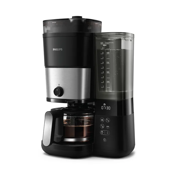Philips kaffetrakter med kvern HD7888/01 1,25 L - Black - Philips