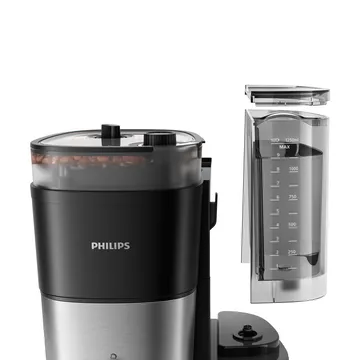 Philips kaffetrakter med kvern HD7888/01 1,25 L - Black - Philips