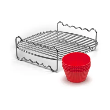 Viva Airfryer grillrist muffinsformer HD9904/01 - 8 deler - Philips