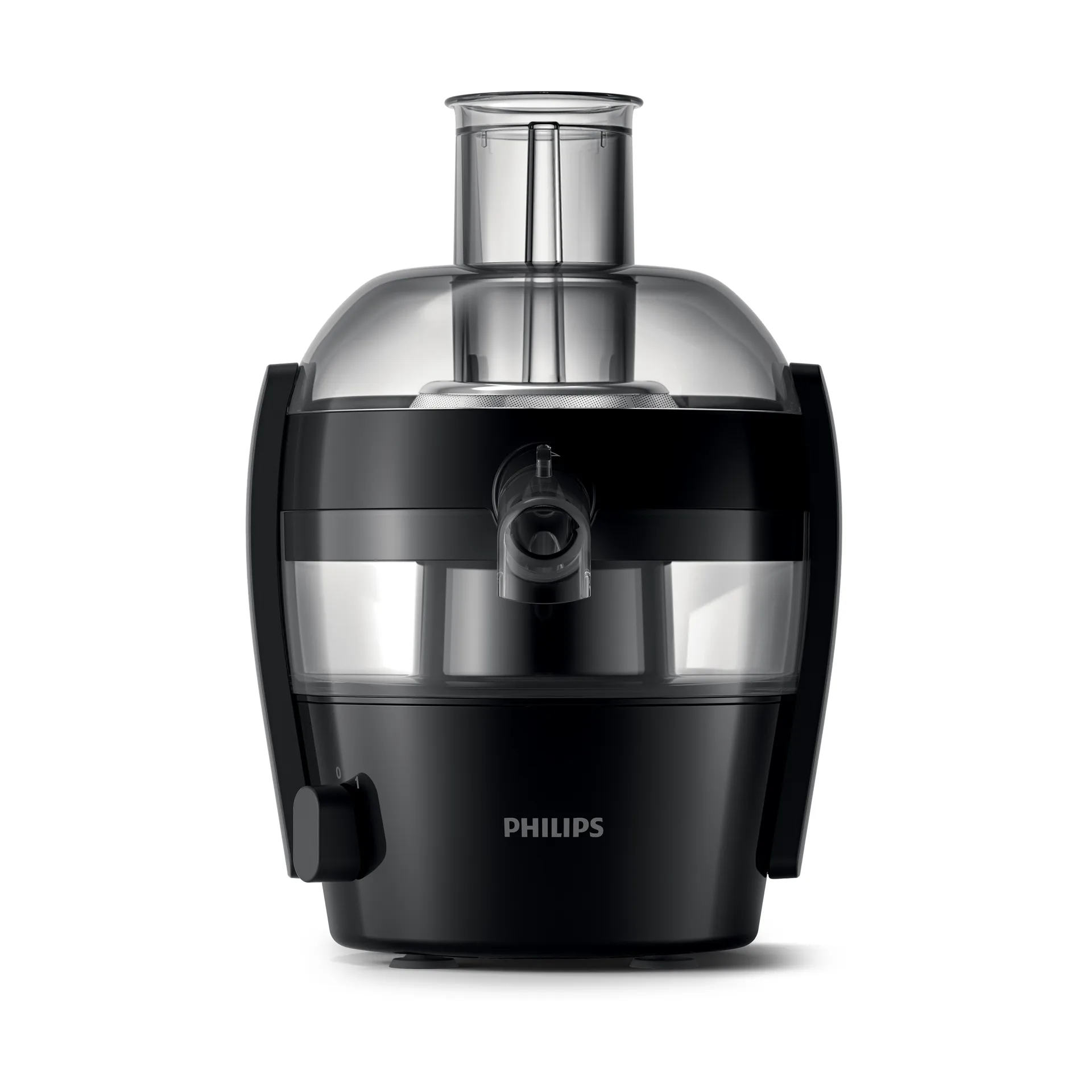 Viva råsaftsentrifuge HR1832/00 1,5 L, Black Philips