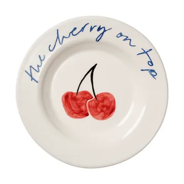 Cherry tapastallerken - Red, 15 cm - Pick a Poppy