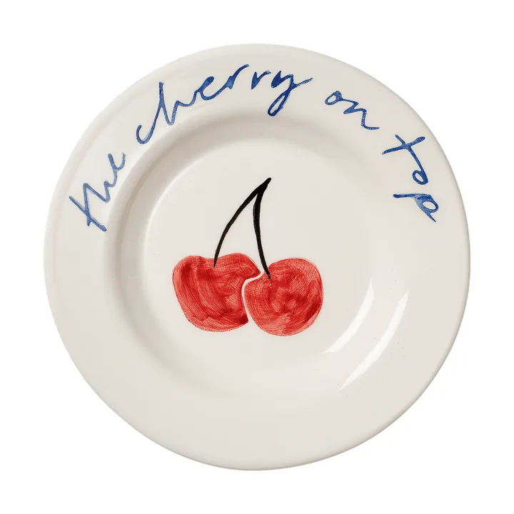 Cherry tapastallerken - Red, 15 cm - Pick a Poppy