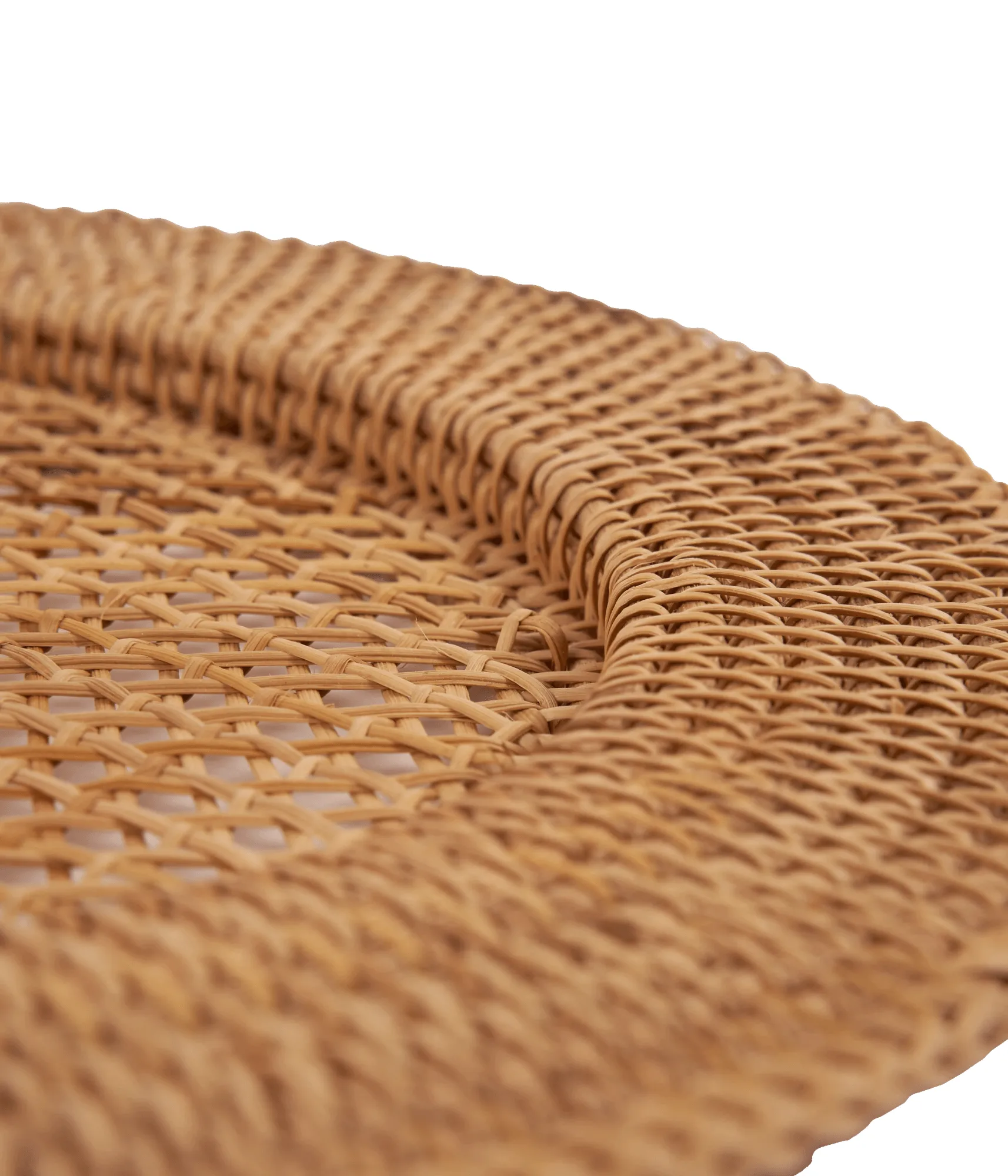 Classic Rattan bordbrikke, Natural, 33 cm Pick a Poppy