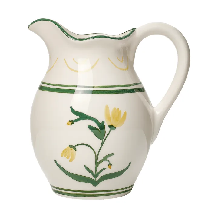 Cottage Flower kanne - Yellow, 20x10 cm - Pick a Poppy