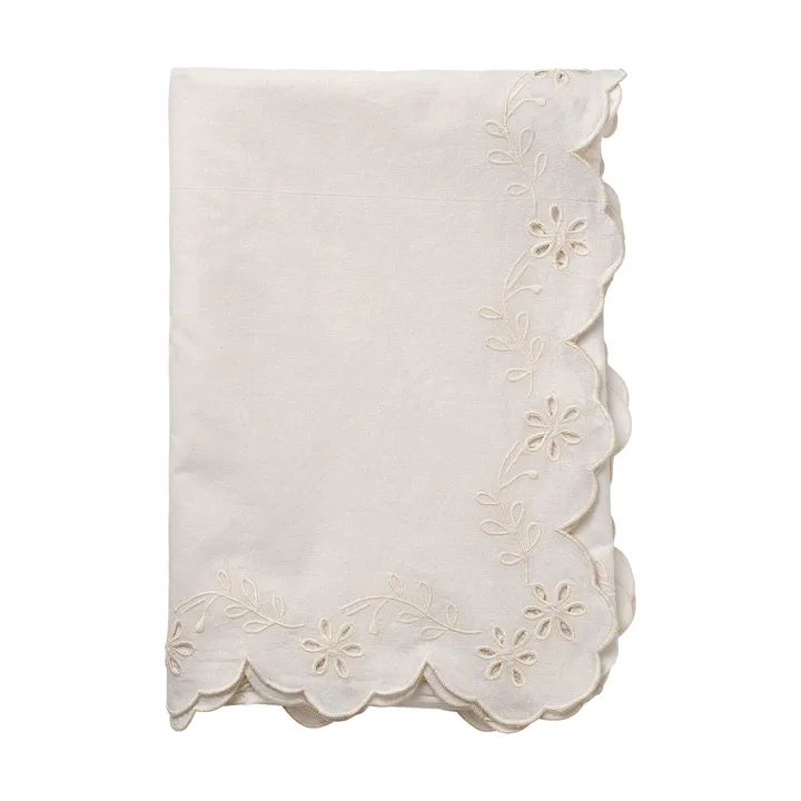 Lace bordduk - Offwhite, 180x250 cm - Pick a Poppy