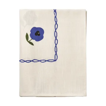 Madelen Möllard Pansy duk - Blue, 350x150 cm - Pick a Poppy