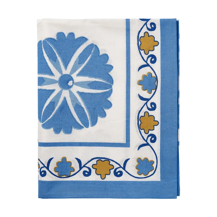 Suzani duk - Blue, 350x150 cm - Pick a Poppy