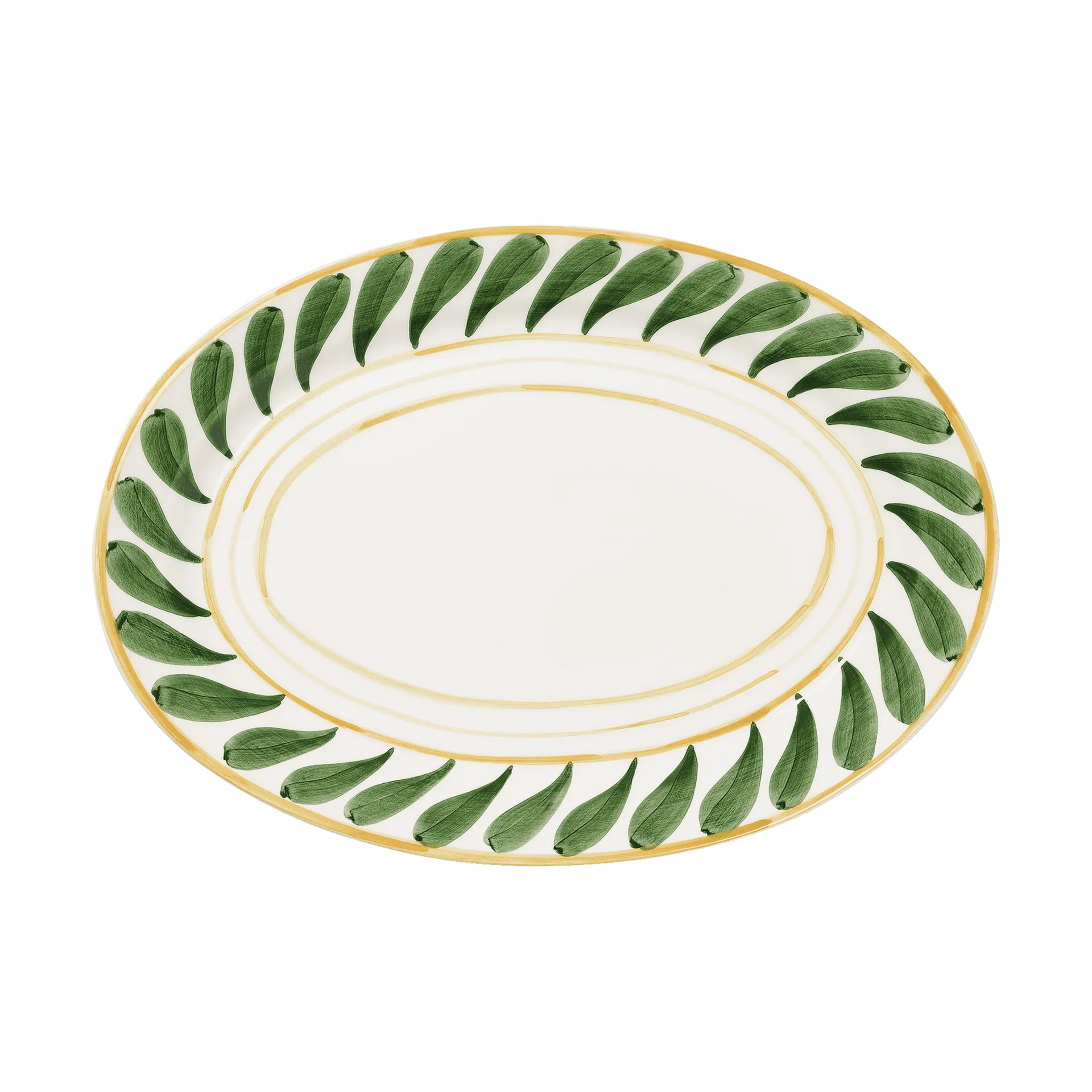 Swirl serveringsfat, Green, 32 cm Pick a Poppy