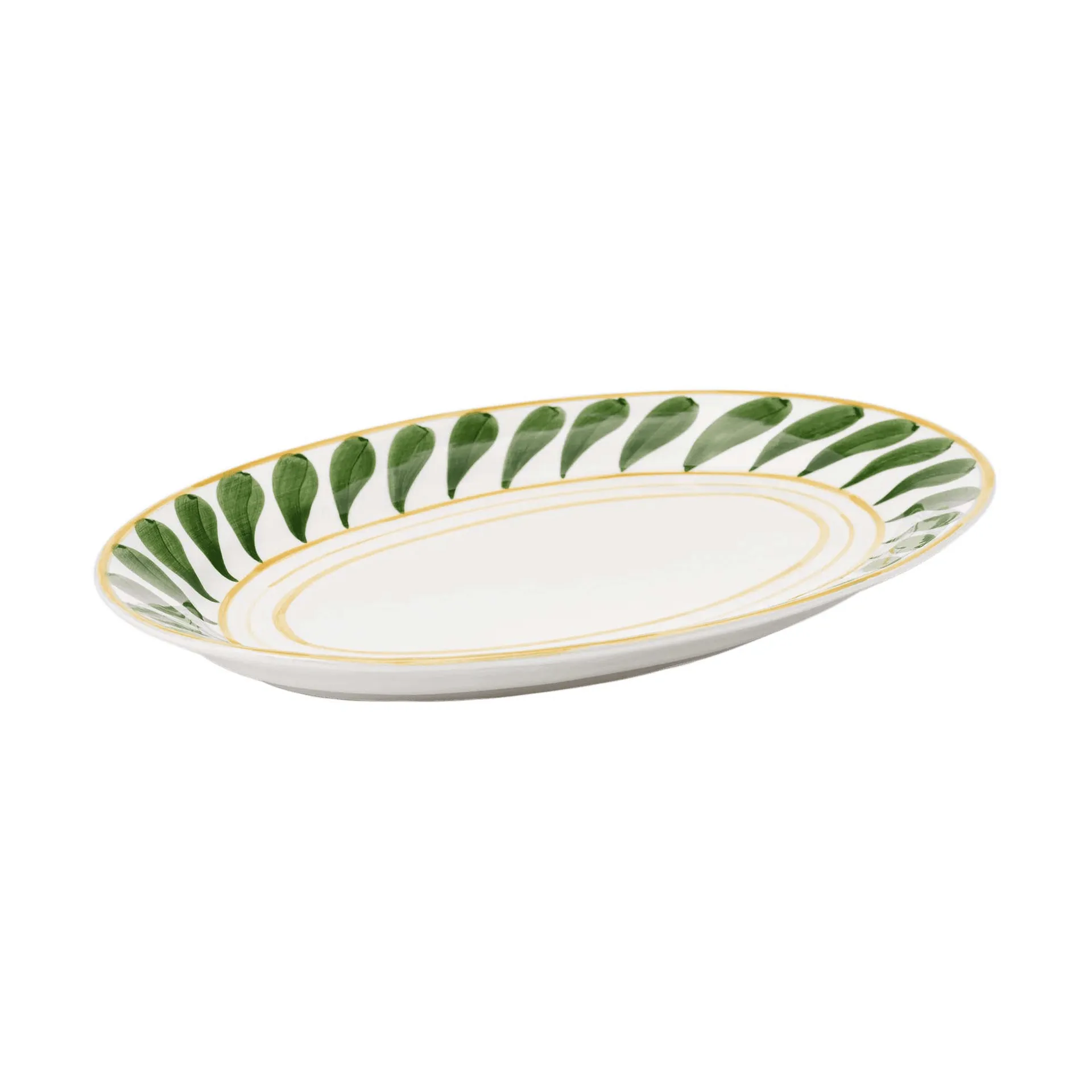 Swirl serveringsfat, Green, 32 cm Pick a Poppy