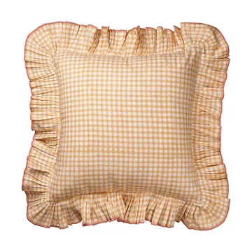 Vichy pute - Light Yellow, 40x40 cm - Pick a Poppy