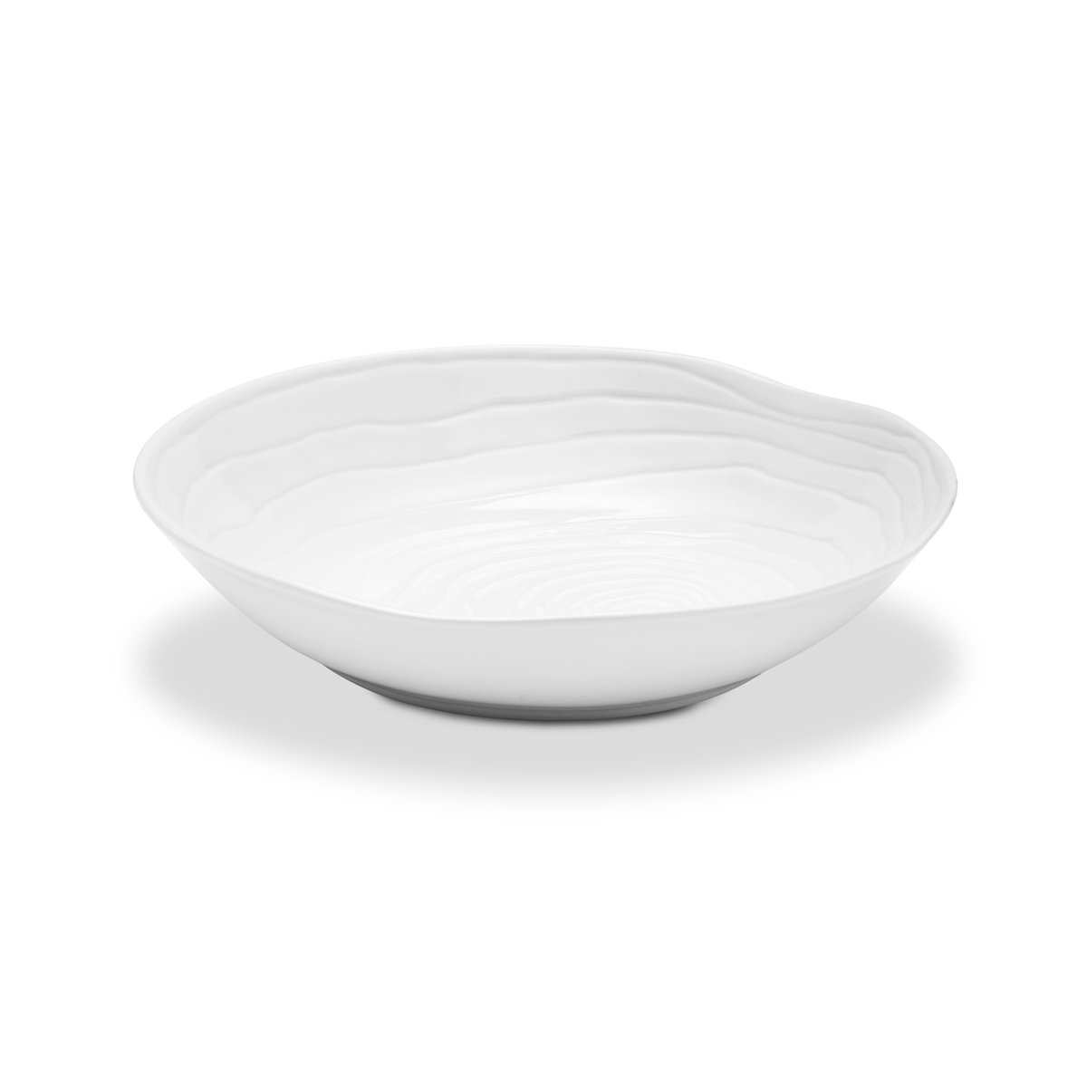 Pillivuyt Salad/pasta plate Boulogne 23 cm White