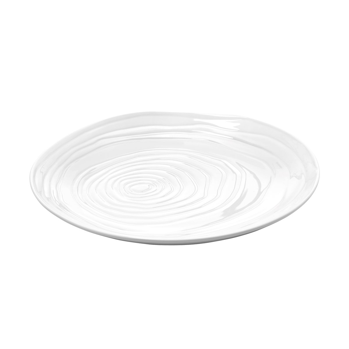 Boulogne tallerken 26,5 cm Hvit