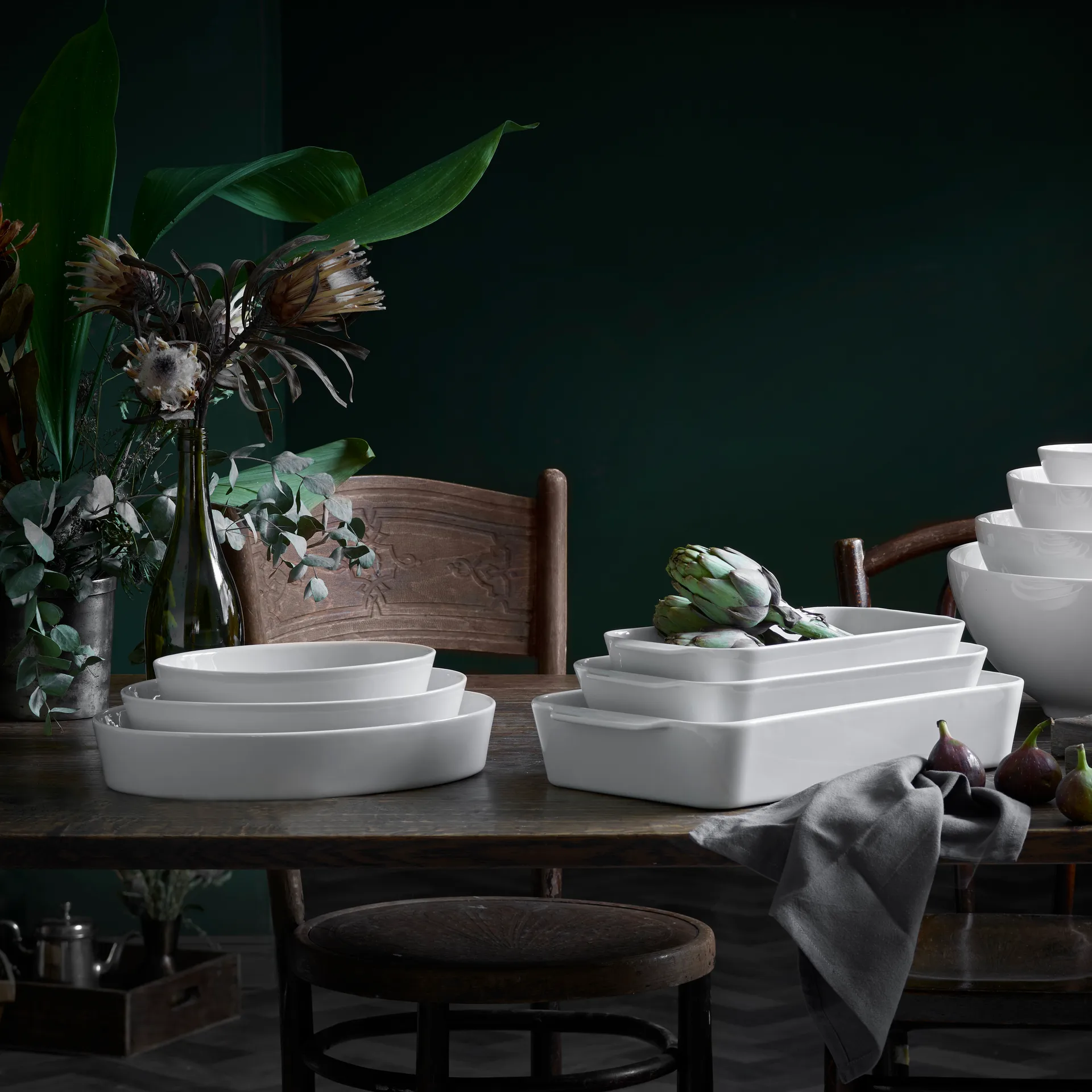 Pillivuyt fat ovalt, Medium Pillivuyt