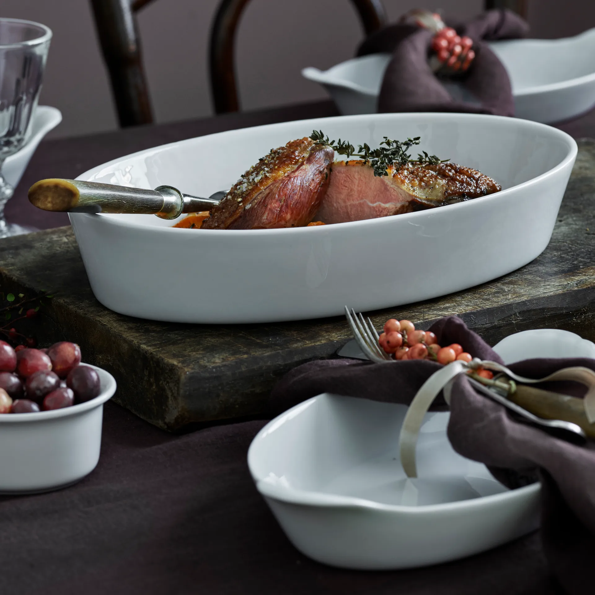 Pillivuyt fat ovalt, Medium Pillivuyt