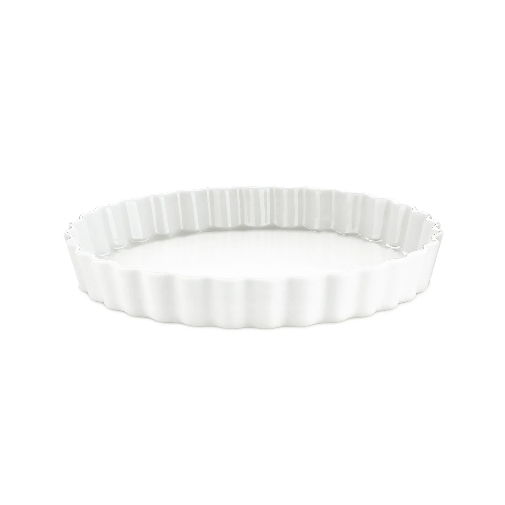 Pillivuyt paiform rund hvit, Ø 21 cm Pillivuyt