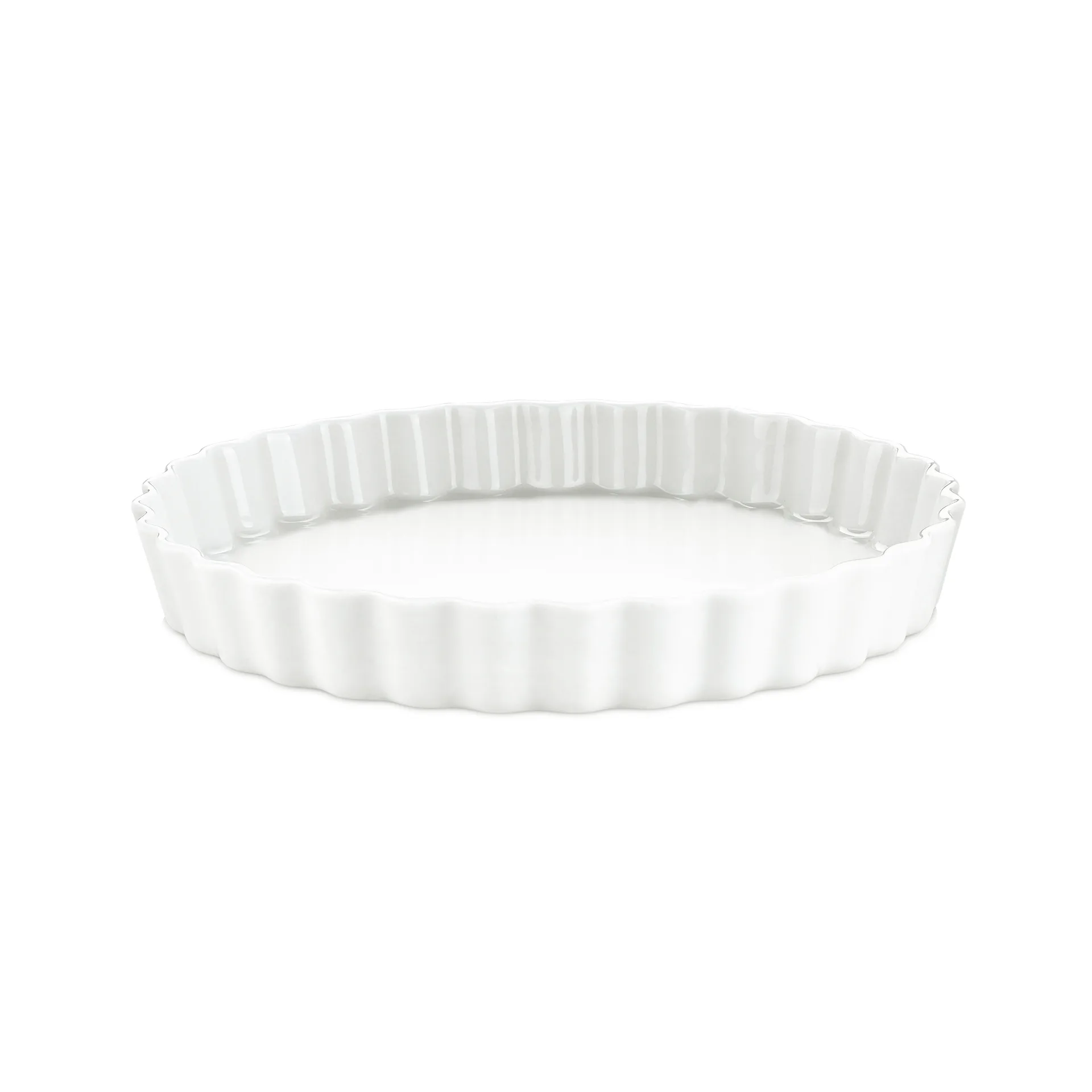Pillivuyt paiform rund hvit, Ø 24 cm Pillivuyt