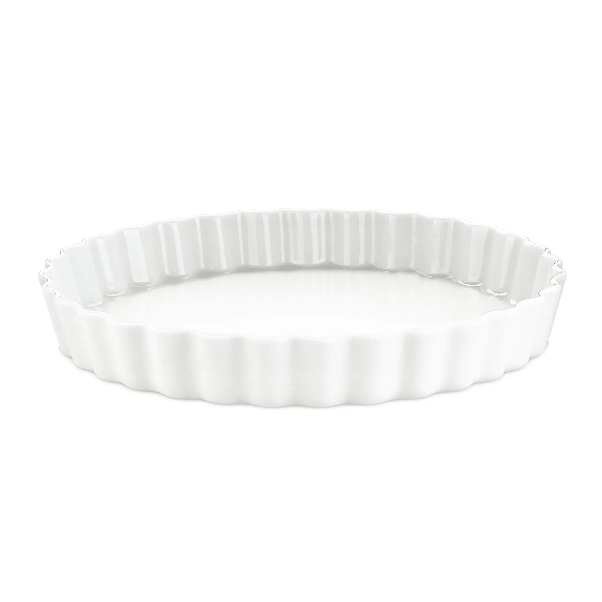 Pillivuyt paiform rund hvit, Ø 27,5 cm Pillivuyt