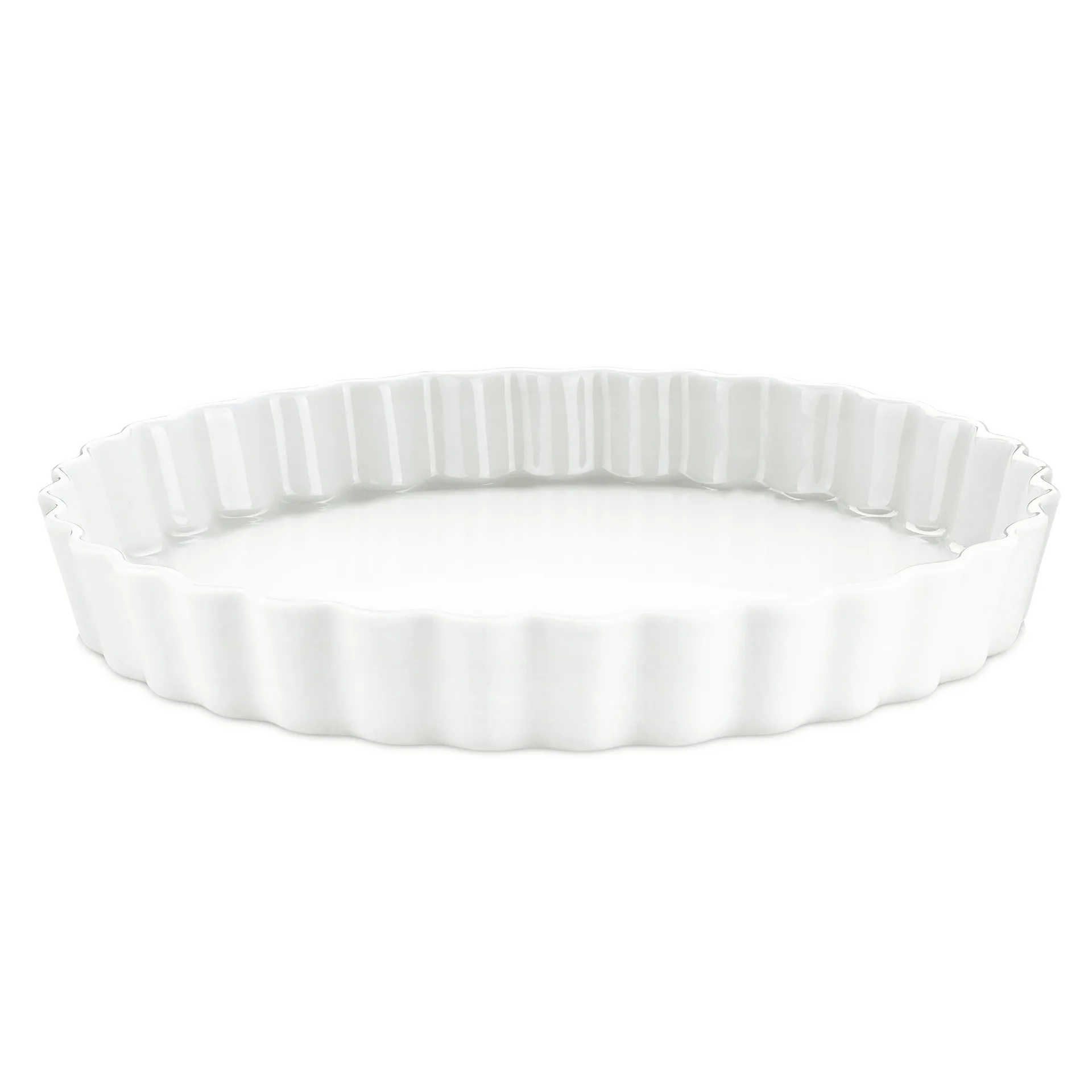 Pillivuyt paiform rund hvit, Ø 29 cm Pillivuyt