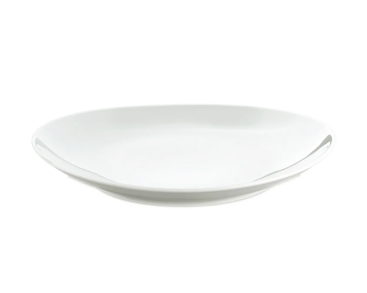 Pillivuyt Steaktallerken oval stor 29,5 cm Hvit