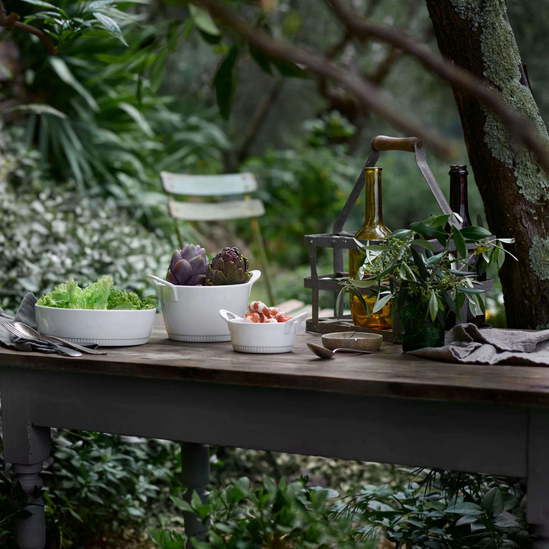 Toulouse skål med hank 23 cl, Hvit Pillivuyt