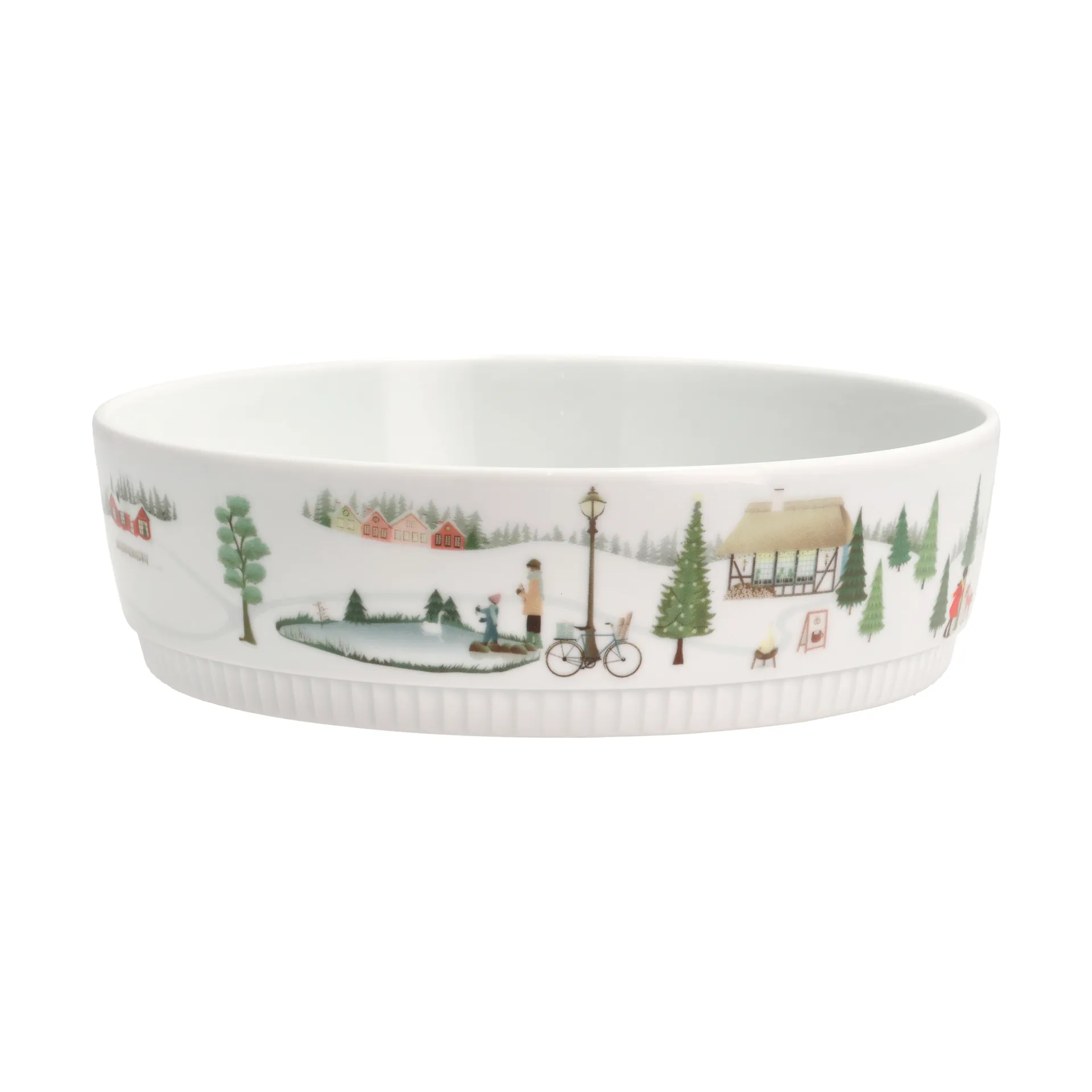 Vinter skål 1,2 L, Hvit Pillivuyt