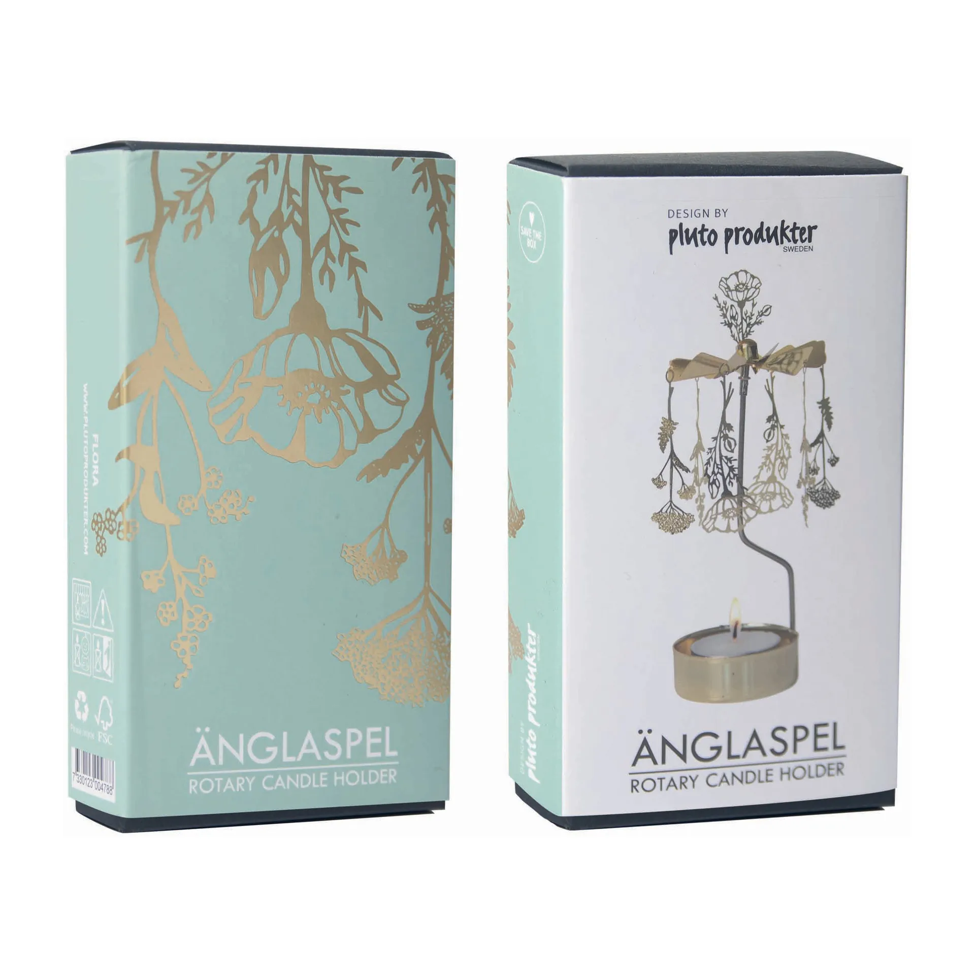 Engelspill flora, Gull Pluto Design