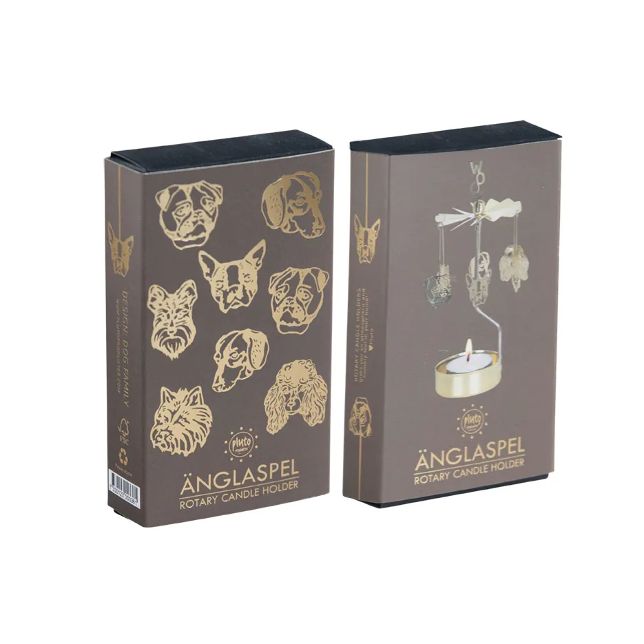 Hundefamilie englespill, Gull Pluto Design