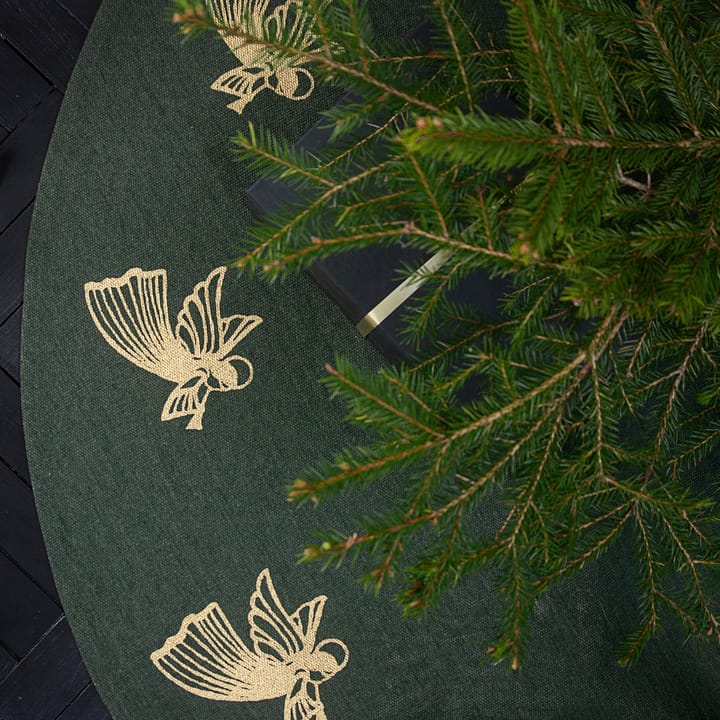 Juletregulvteppe flyvende engel, Grønn Pluto Design