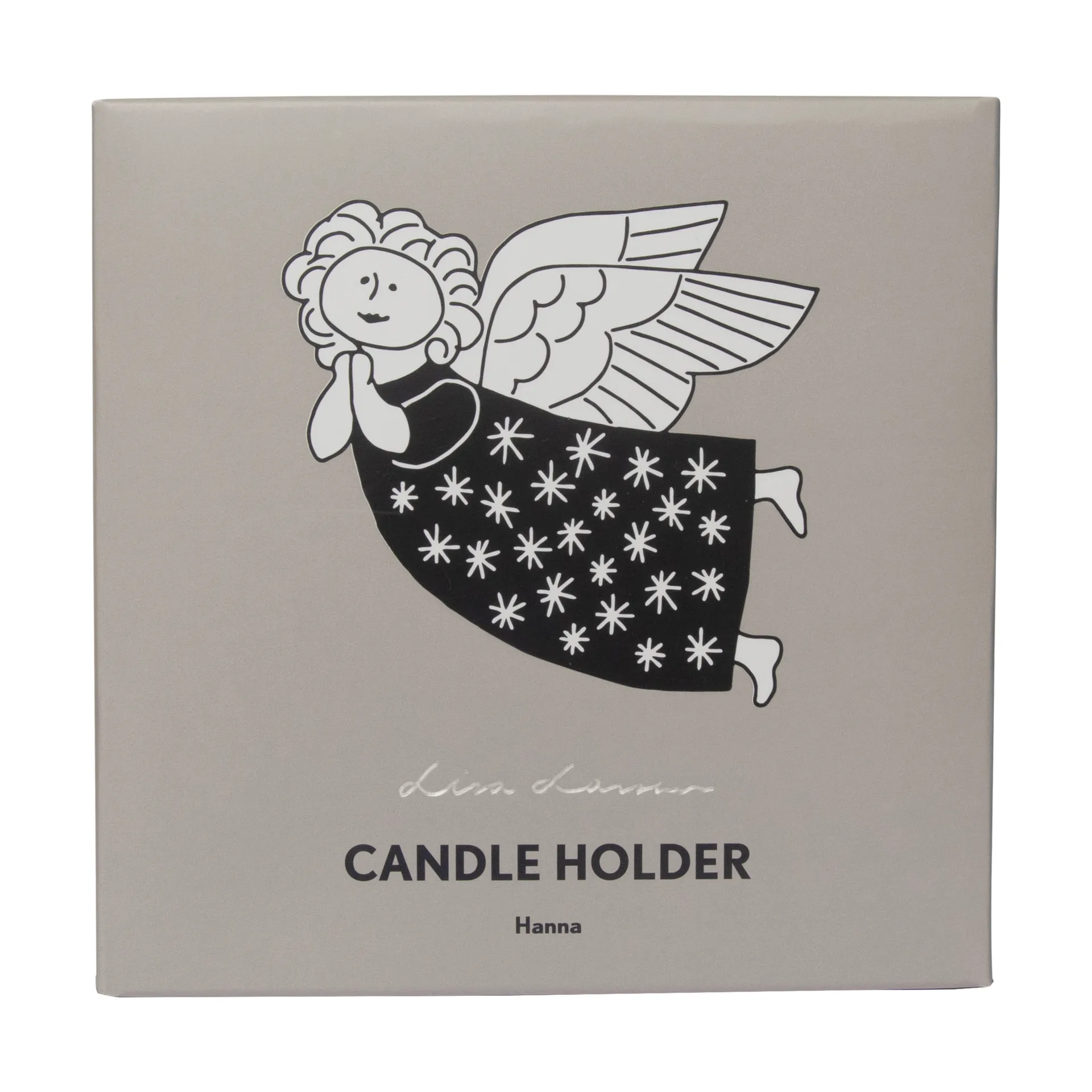 Lisa Larson Hanna lysestake, Sølv Pluto Design