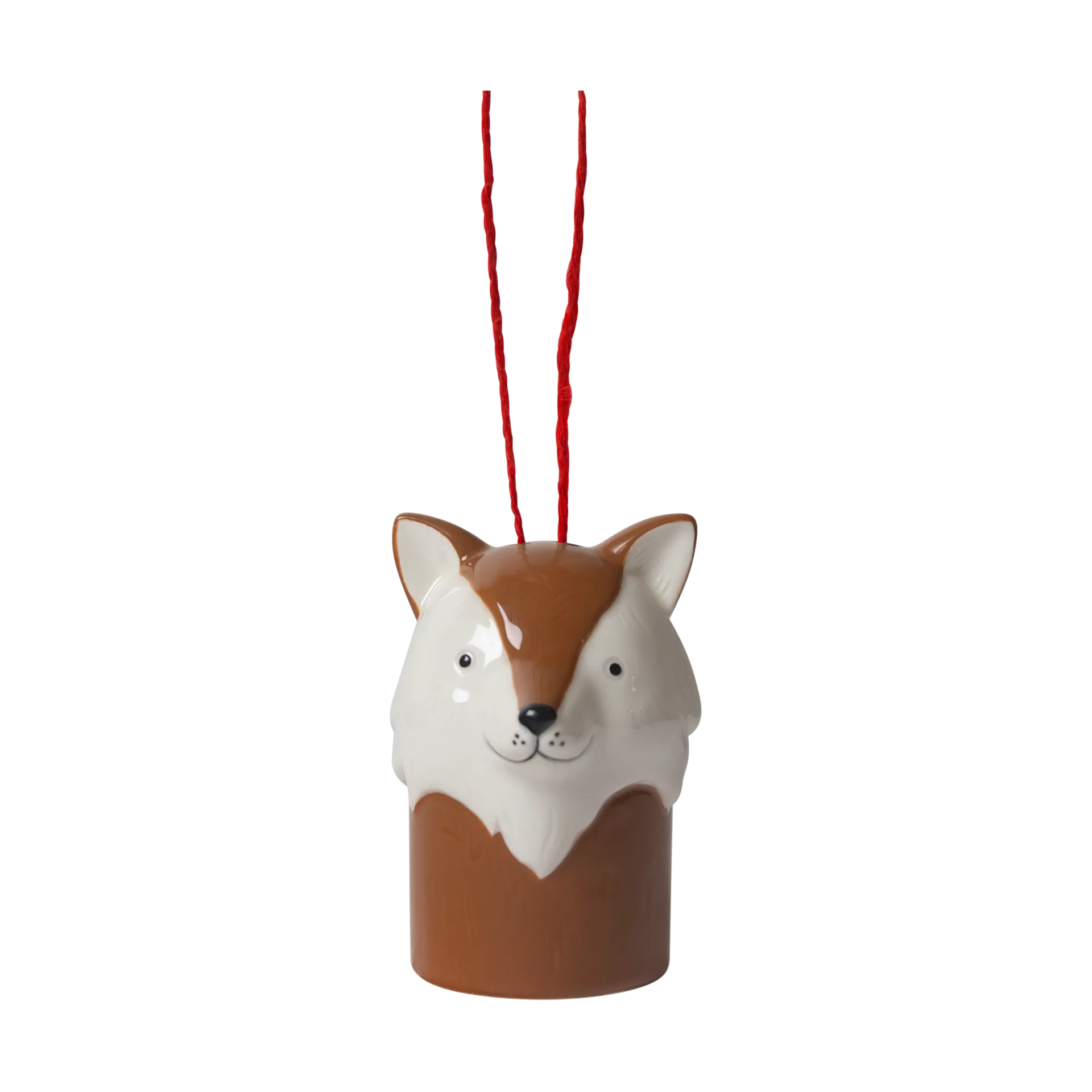 Rev juletreanheng, Hvit-brun Pluto Design