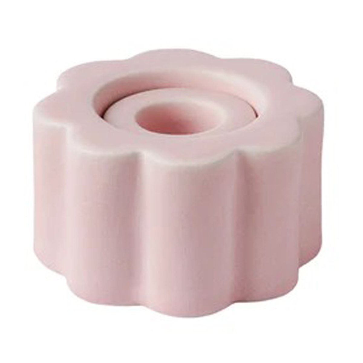 PotteryJo Birgit vase/lysestake 5 cm Lily rosa