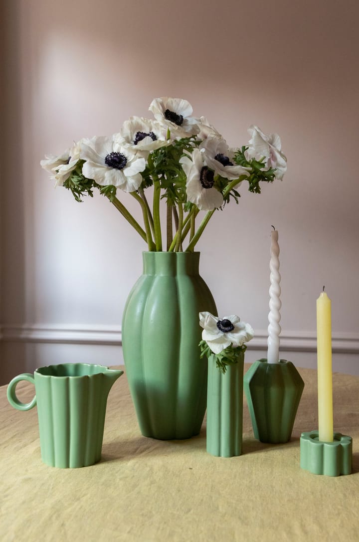 Birgit vase/lysestake 5 cm, Olive PotteryJo