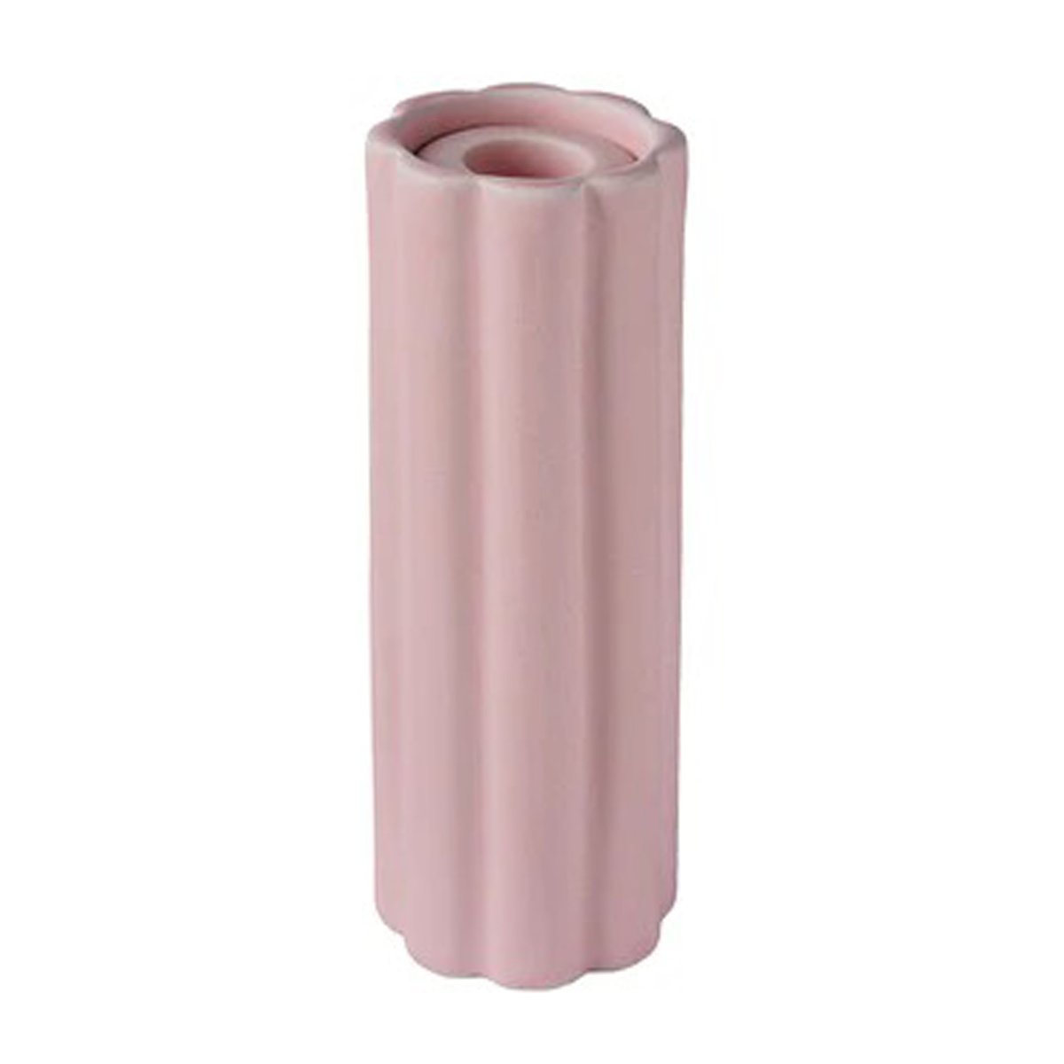 PotteryJo Birgit vase/lysholder 17 cm Lily rosa