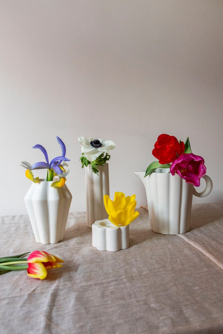 Birgit vase/lysholder 17 cm, Shell PotteryJo