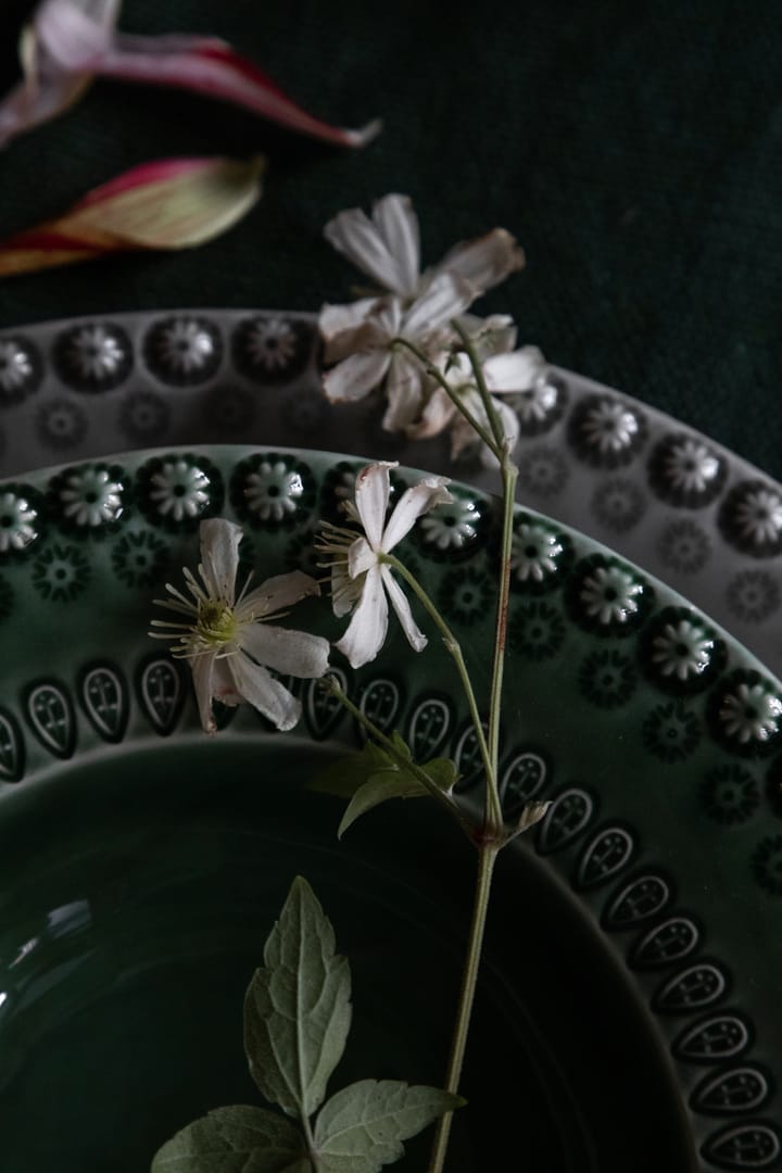 Daisy dyp tallerken Ø 21 cm 2-stk., Forest (mørkgrønn) PotteryJo