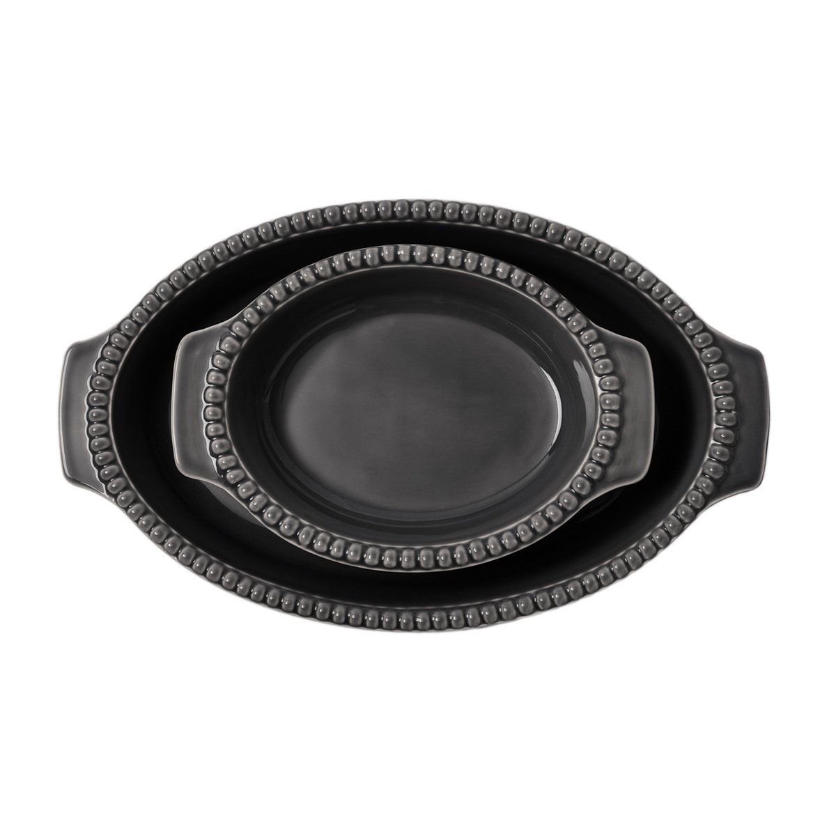 PotteryJo Daria ildfast form 26 cm Clean grey